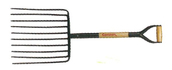 CORONA ENSILAGE FORK – D HANDLE -0