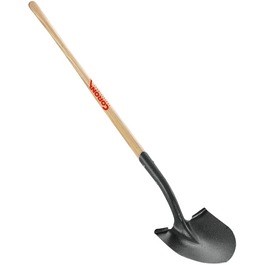 CORONA ROUND POINT SHOVEL - LONG HANDLE -0