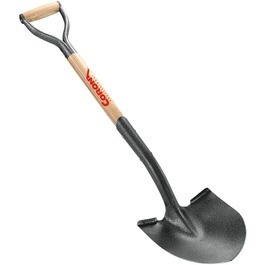 CORONA ROUND POINT SHOVEL – D HANDLE -0