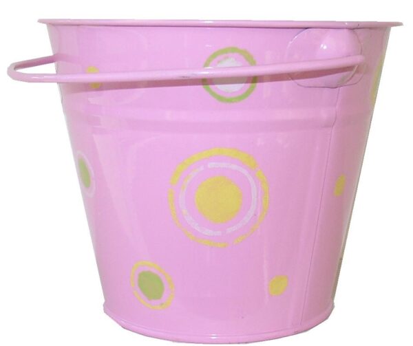 KIDS METAL BUCKET (PINK)-0