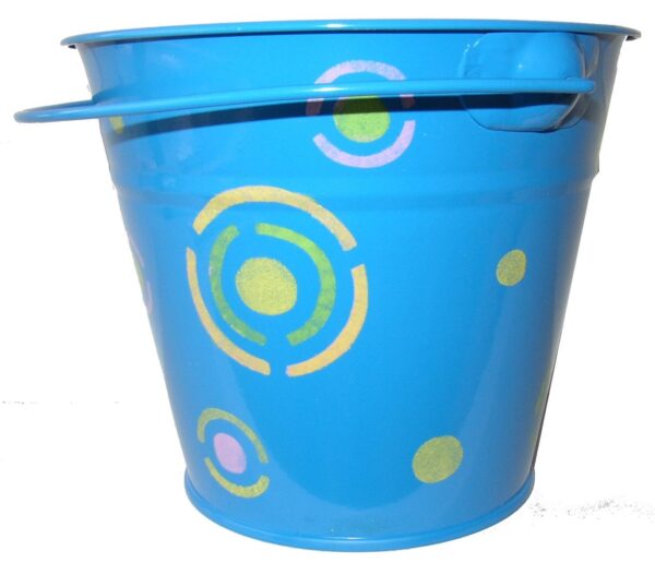 KIDS METAL BUCKET (BLUE)-0