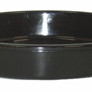 BLACK PLASTIC SAUCER TO SUIT 200mm POT GDP112-0