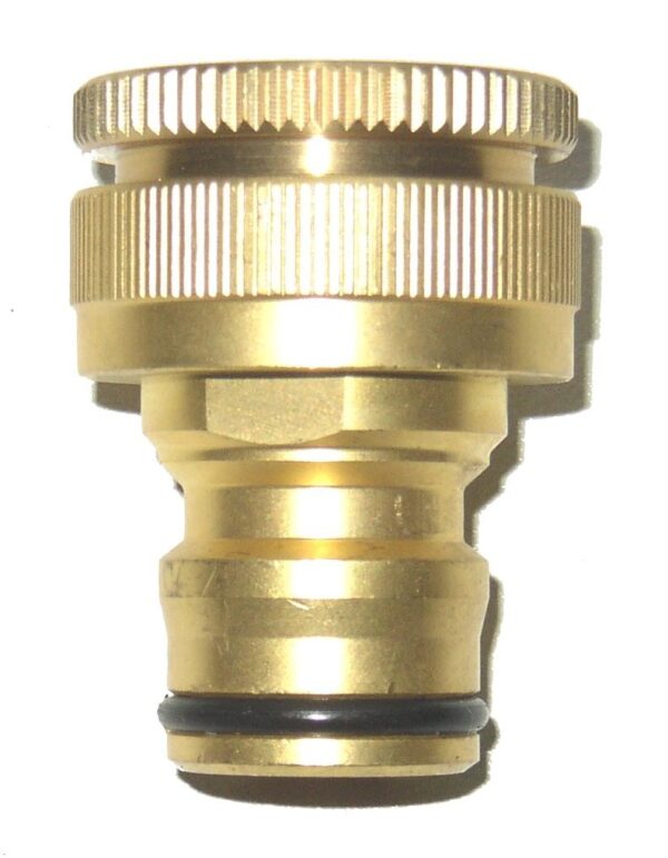 19mm MAXI FLOW BRASS 19mm-25mm TAP ADAPTOR GW185-0